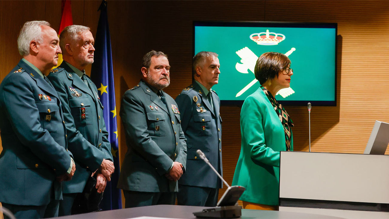 Gámez, una dimisión 'arropada' por generales de la Guardia Civil
