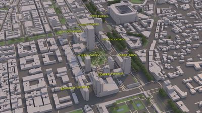 Desmontando AZCA, la zona financiera de Madrid