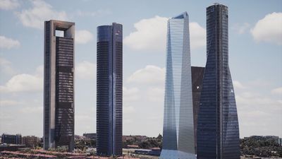 Los cuatro rascacielos más altos de España están en Madrid