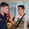 Sergio Camello: "Jugar con Griezmann y Morata en el Atleti me suena a fantasía"