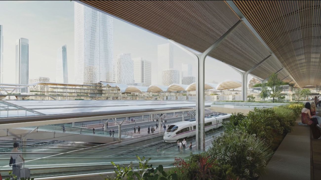 Así será la nueva estación de Chamartín