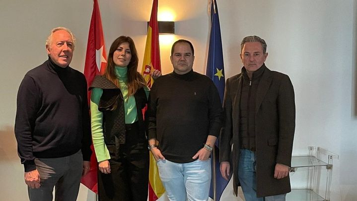 Luís Miguel Encabo, Paula Portas, Sixto Naranjo y Federico Arnás / Telemadrid
