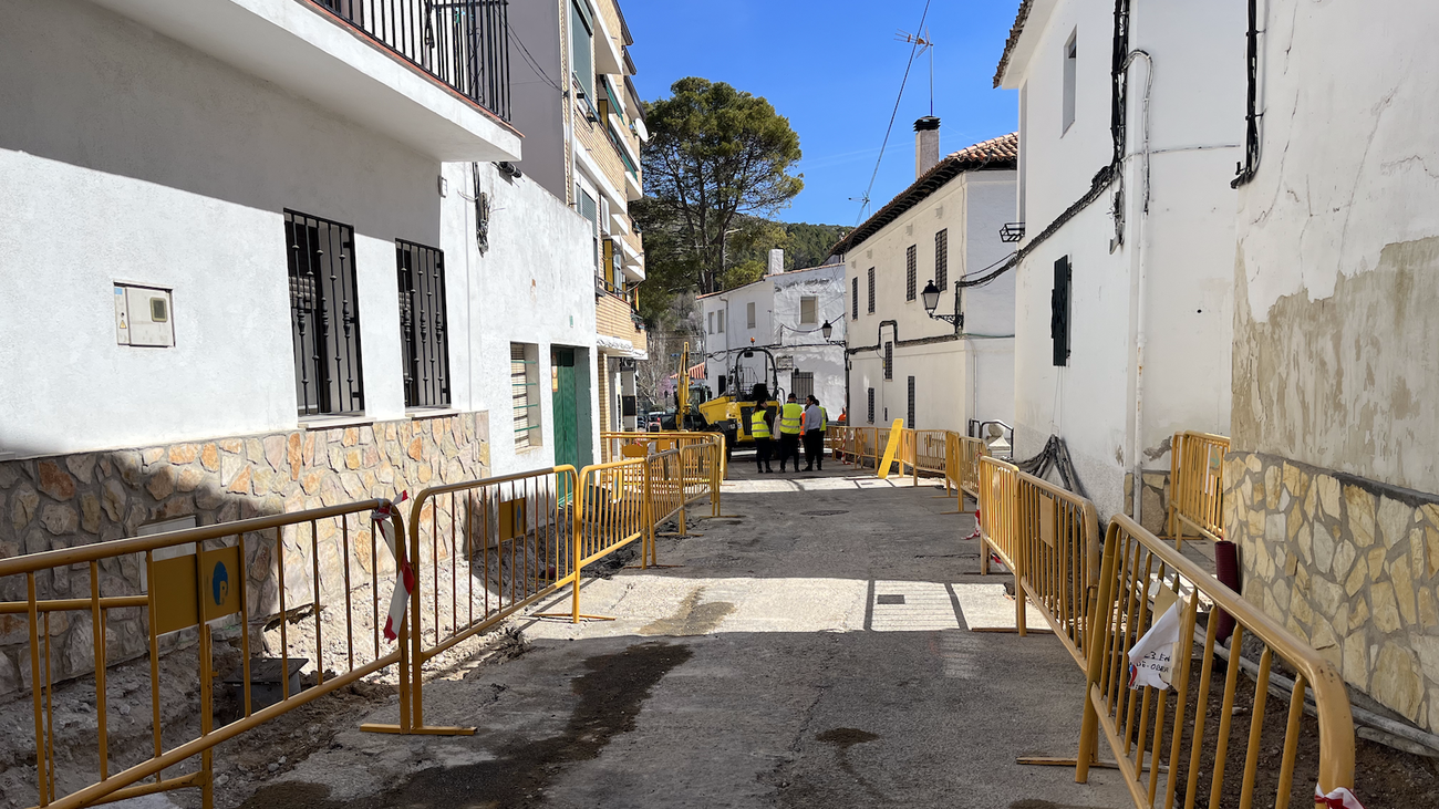La Calle de Carlos Ruiz de Villar del Olmo, en obras