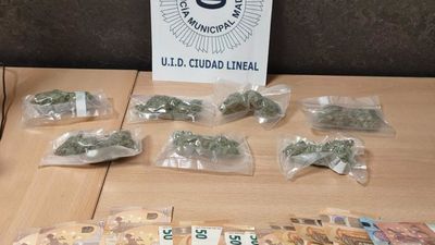 Detenidos en Madrid cuando vendían en un coche marihuana oculta en una silla infantil