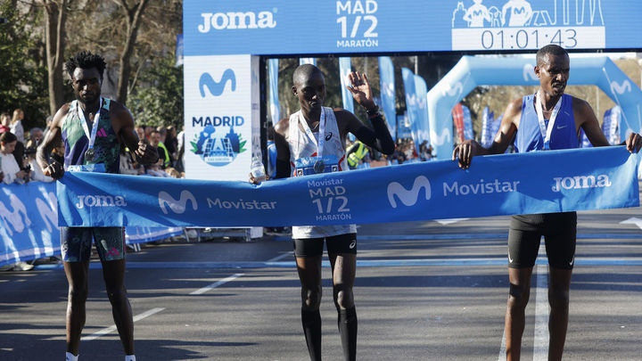 Ganadores Media Maratón / EFE