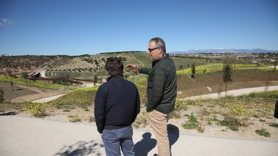 El parque Princesa Leonor ya luce en la capital como el último gran proyecto verde en Valdebebas