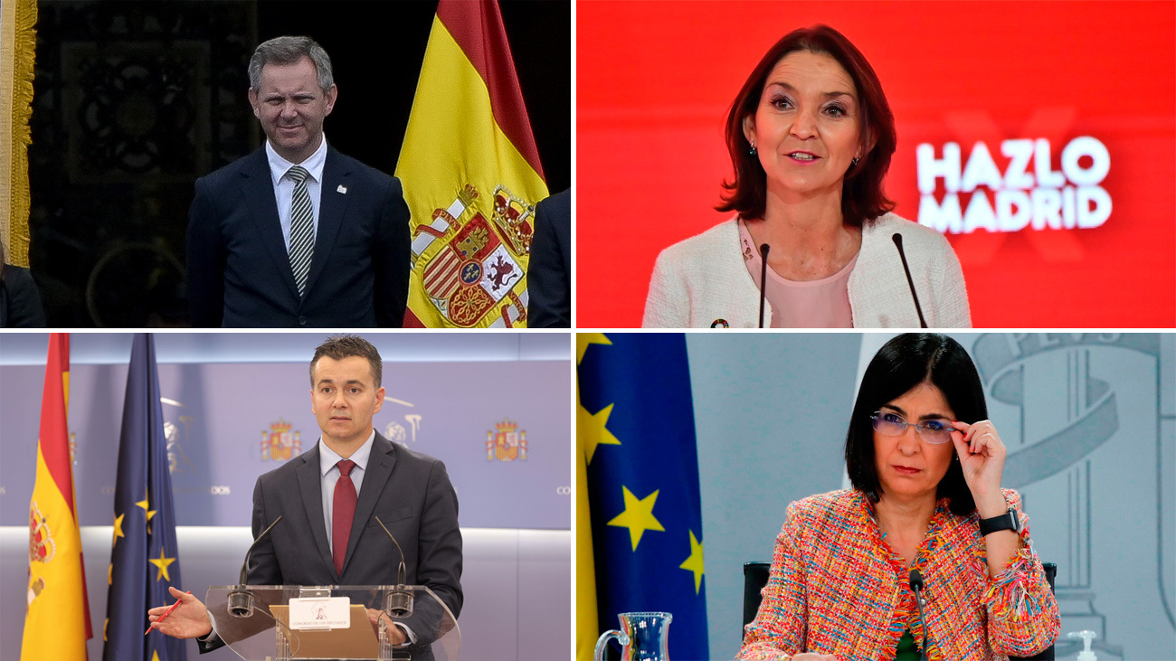 José Manuel Miñones y Héctor Gómez , nuevos ministros en el Gobierno de Pedro Sánchez