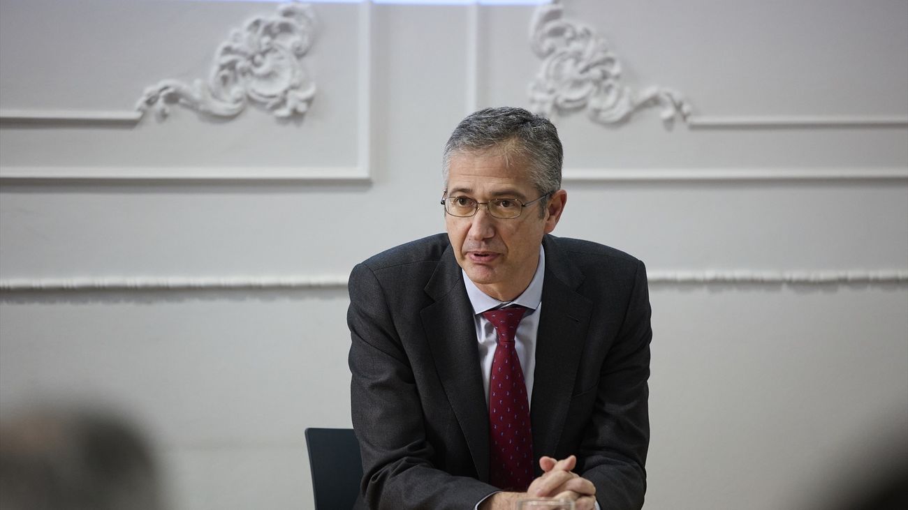 El gobernador de Banco de España, Pablo Hernández de Cos