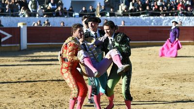 Copa Chenel:  Borja Jiménez y Alejandro Fermín, que cae herido, destacan en Cercedilla (2ª parte)