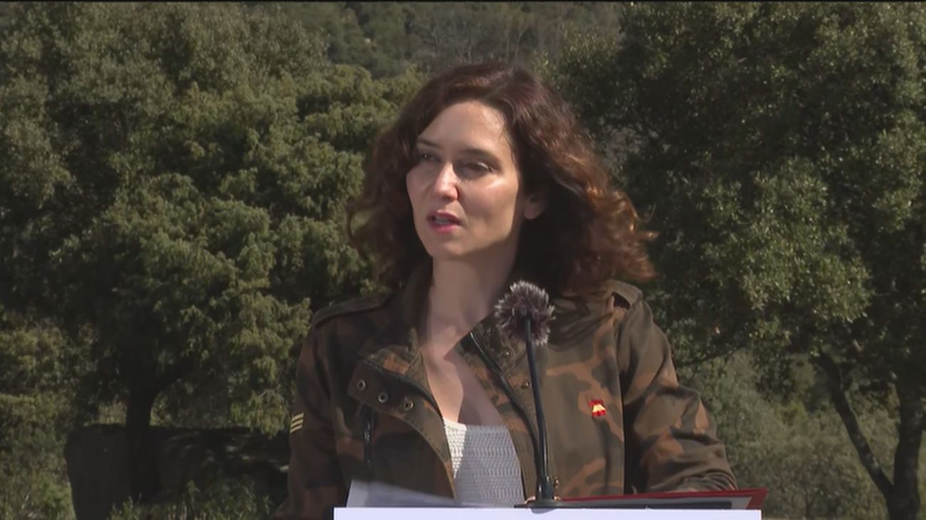 Ayuso apuesta por las actuaciones preventivas de pastoreo para luchar contra los incendios forestales