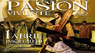 Cerca de 300 figurantes escenifican el sábado en 13 cuadros la Pasión Viviente de Colmenar
