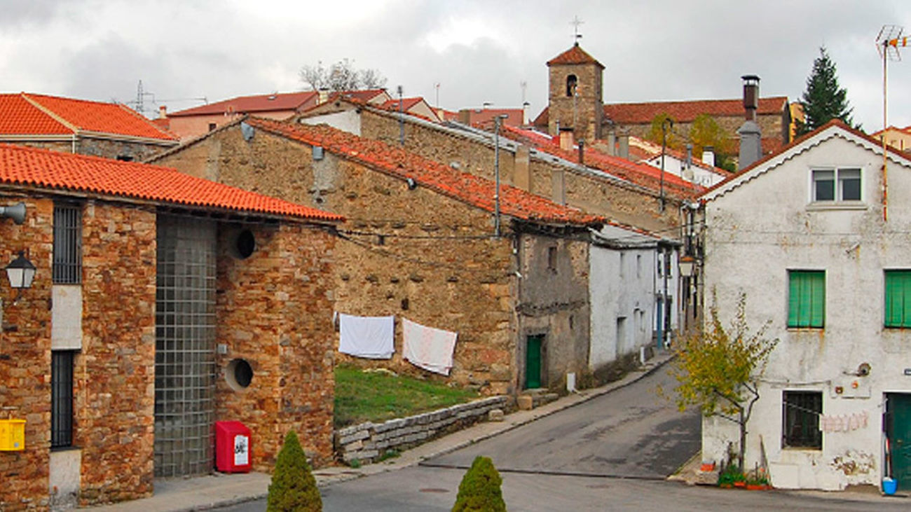 Robregordo, en la Sierra Norte de Madrid, uno de los municipios con menos habitantes