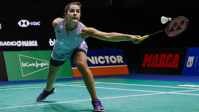 Carolina Marín supera sin problemas la primera ronda del Madrid Spain Masters de bádminton