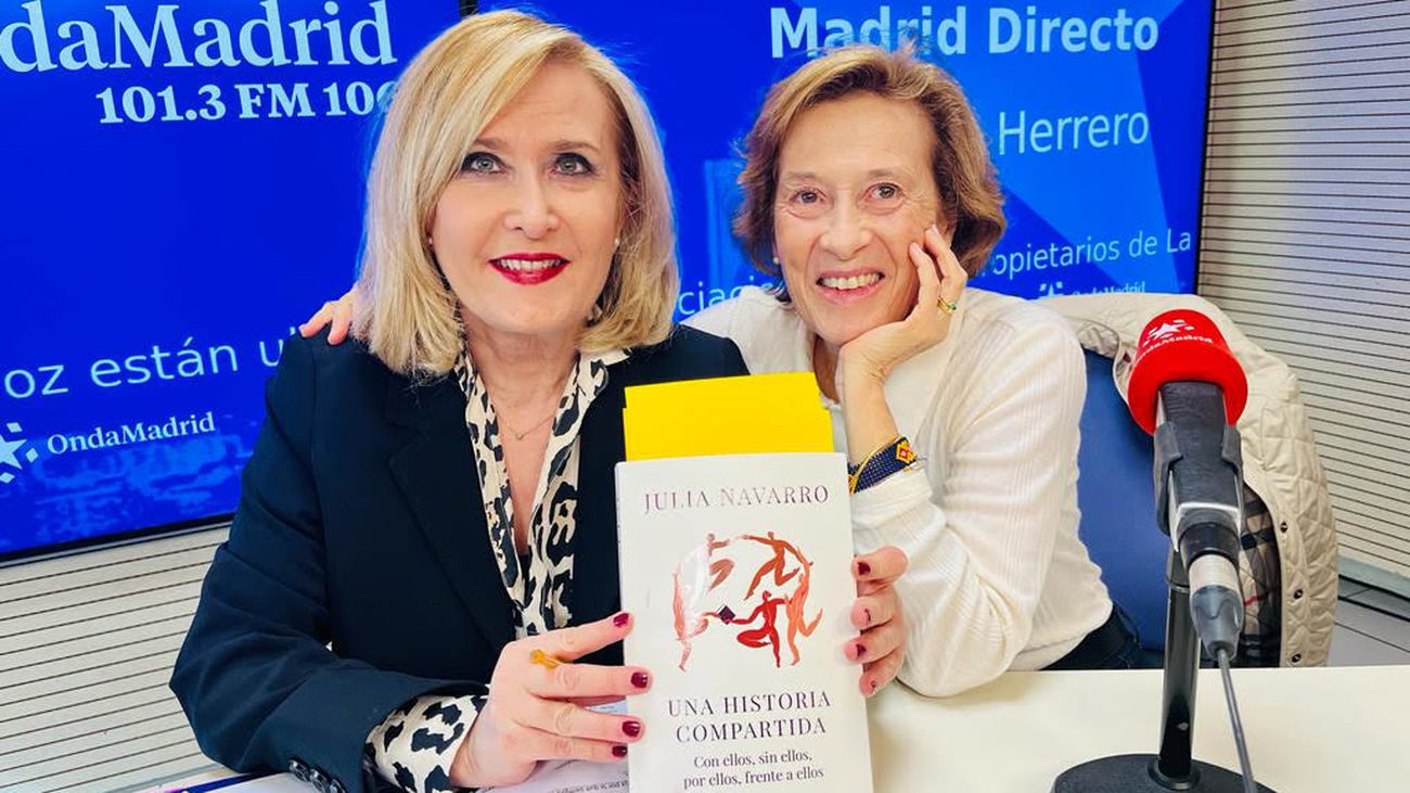 Julia Navarro: “La historia la han escrito los hombres y se les olvidó que nosotras estábamos allí”