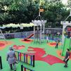 Las cuentos inspiran la renovación de la zona infantil del Parque ‘Felipe Rivas’ en Orusco