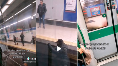 Los grafiteros atacan de nuevo la L10 de Metro: paran un convoy durante 10 minutos para pintarlo
