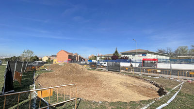 Paracuellos construye un parque con chorros de agua contra el calor