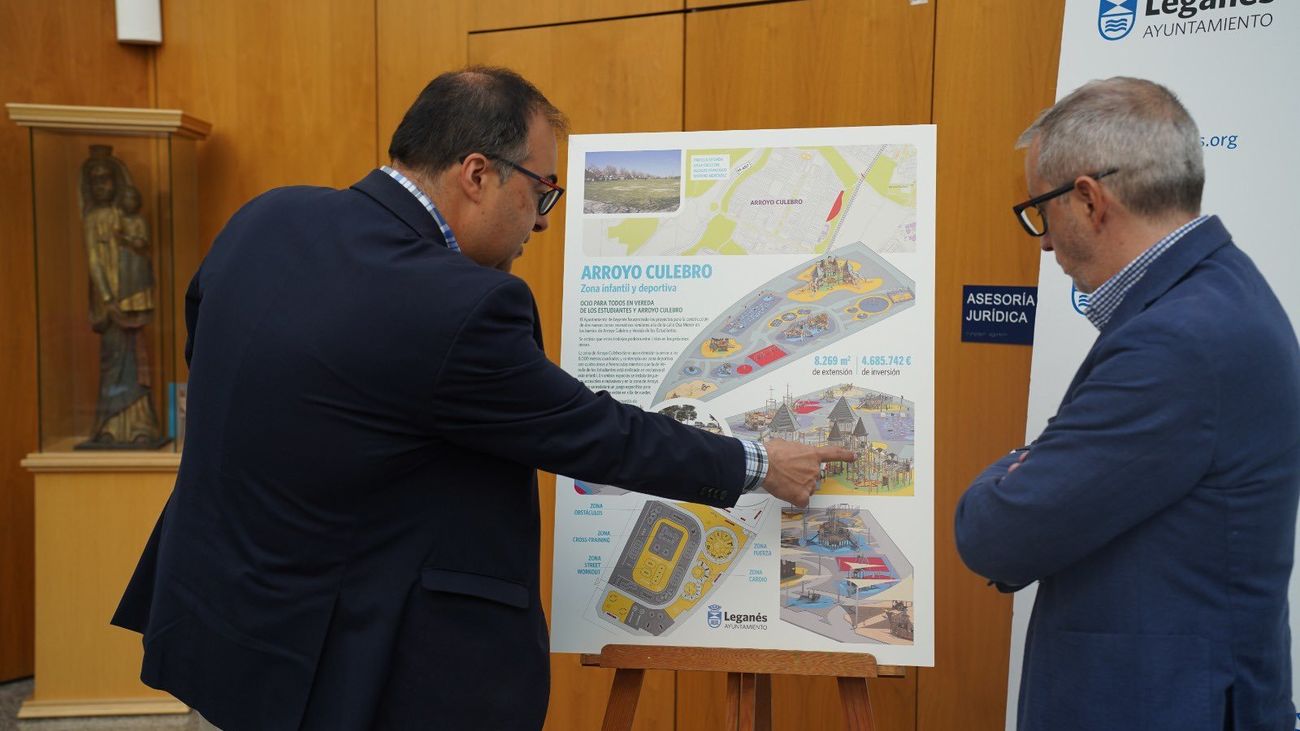 Santiago Llorente, alcalde de Leganés, explica los proyectos