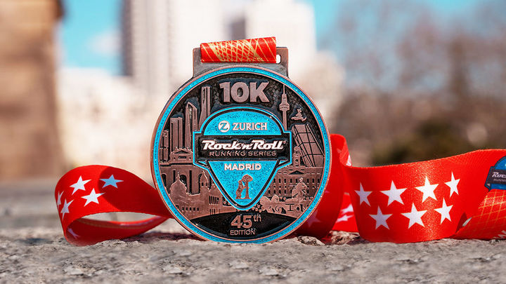Medalla 10K / @RNRmadmaraton