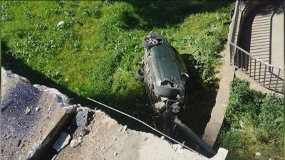 Persecución  policial de película a un coche robado en la calle Marqués de Viana