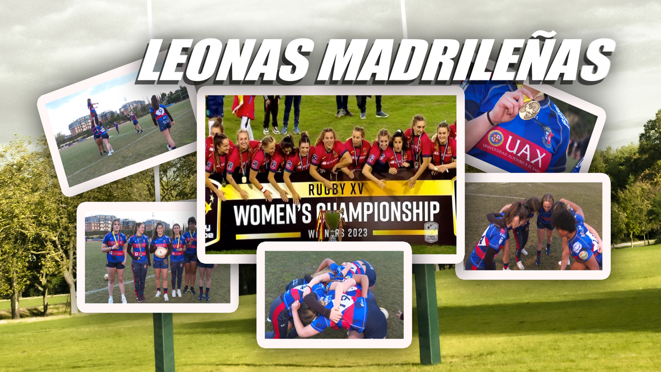 Las 'Leonas' madrileñas de la Selección española de rugby