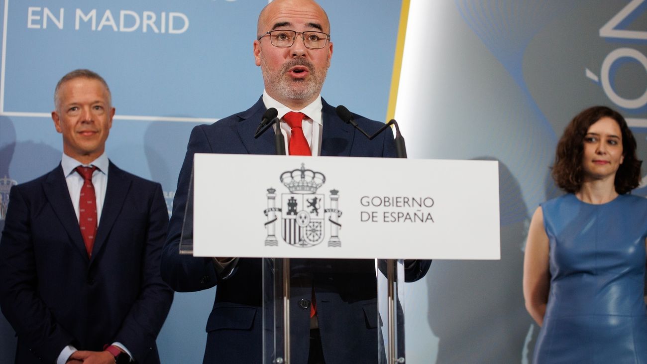 Ayuso y Almeida acusan a Francisco Martín de convertir su toma de posesión como Delegado del Gobierno en un mitin