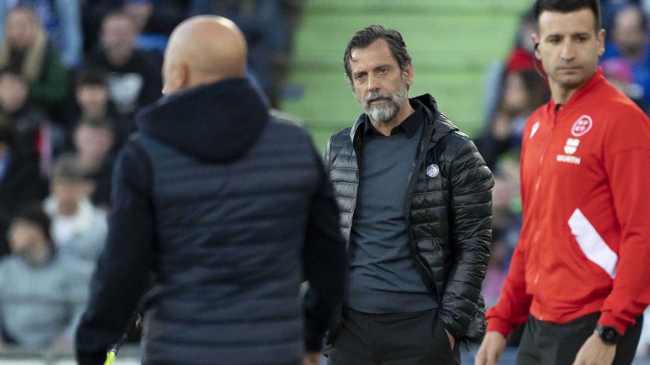 Quique: "La unión es lo que ha cambiado las cosas en el Getafe"