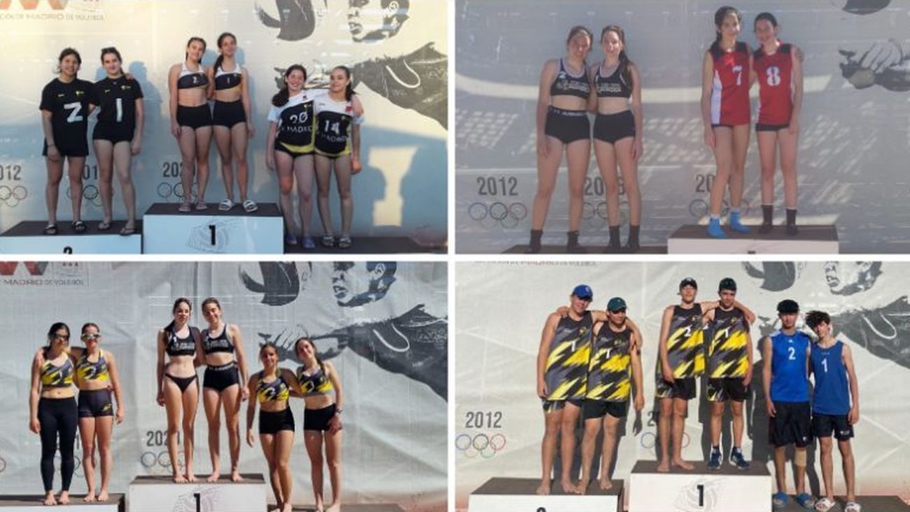 El tercer torneo del Circuito Junior de Vóley Playa ya conoce a sus ganadores