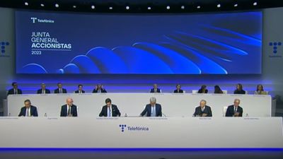 Los accionistas de Telefónica aprueban el dividendo de 0,30 euros y las nuevas remuneraciones
