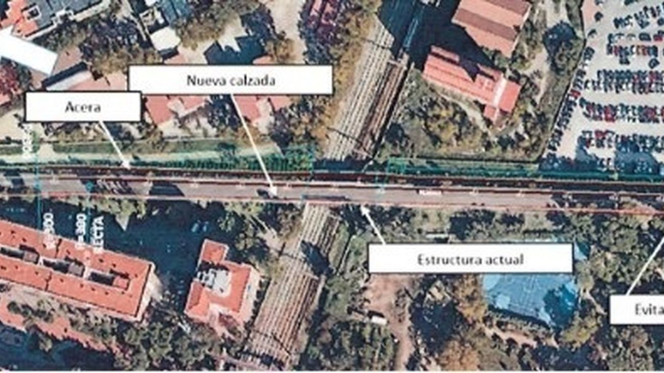 El puente peatonal de la avenida de Daganzo eliminará una barrera entre los barrios vecinos
