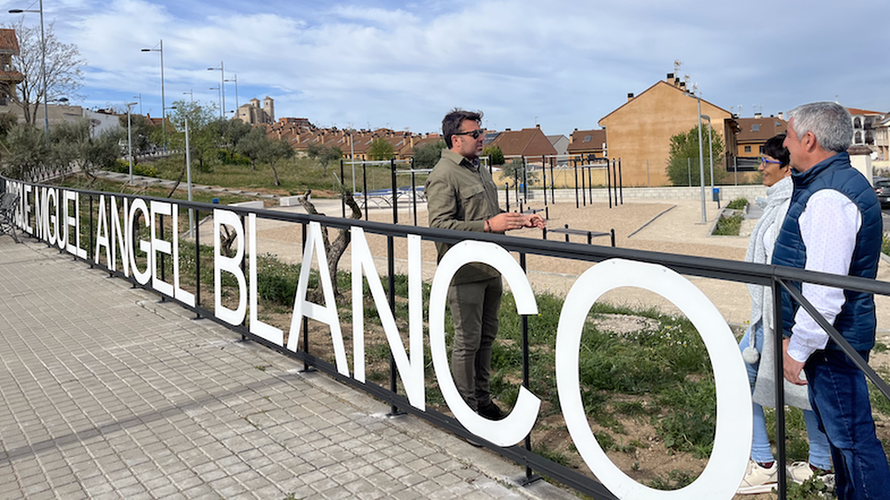 El nuevo Parque de Miguel Ángel Blanco en  Campo Real