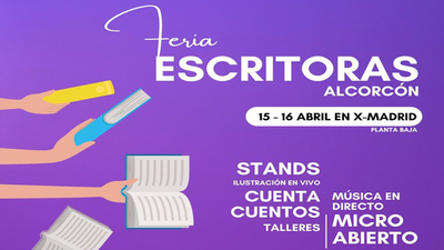 Alcorcón celebrará su primera Feria de Escritoras el 15 y 16 de abril