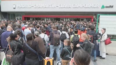 Normalizada la circulación en Chamartín tras el caos vivido el viernes por una avería