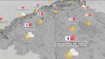 El tiempo en Madrid este domingo: Temperaturas en descenso y cielos despejados