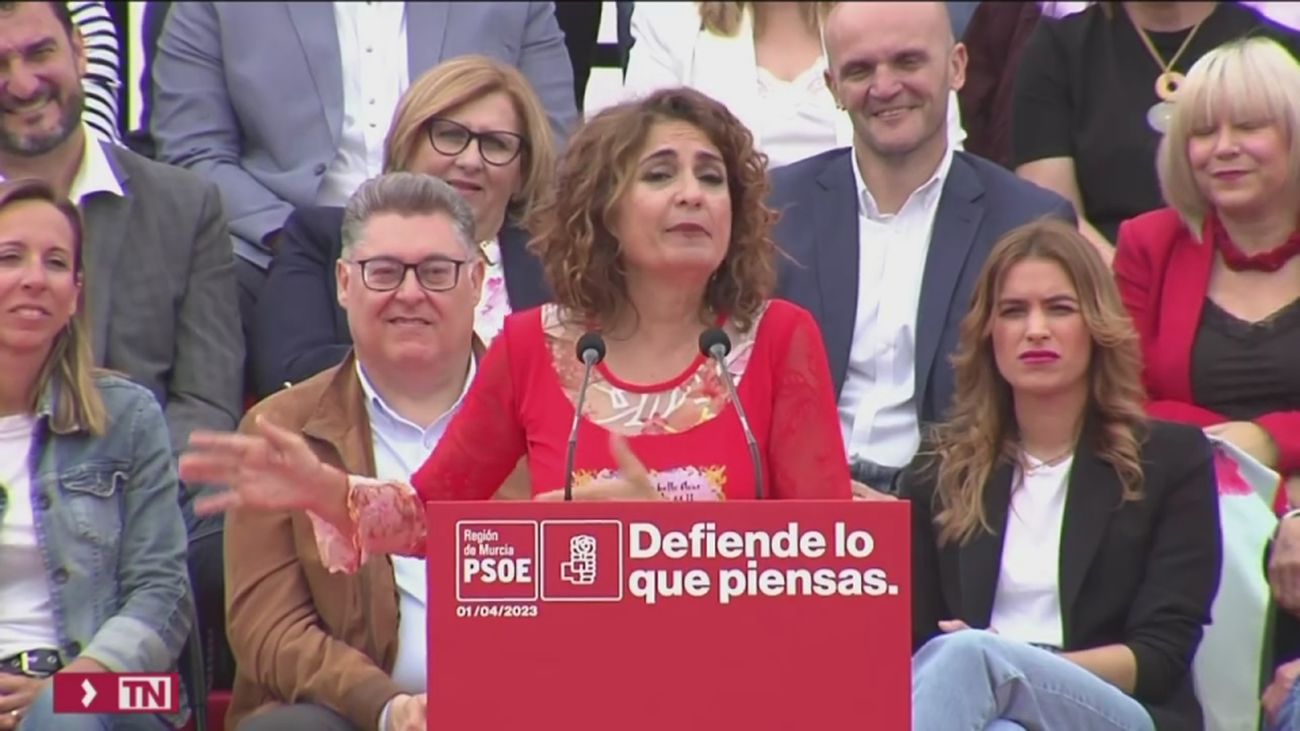 Montero considera que el PP es hoy un partido más extremo que hace un año