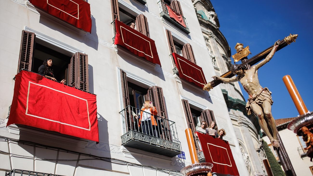 Fervor madrileño en las tres procesiones del Domingo de Ramos