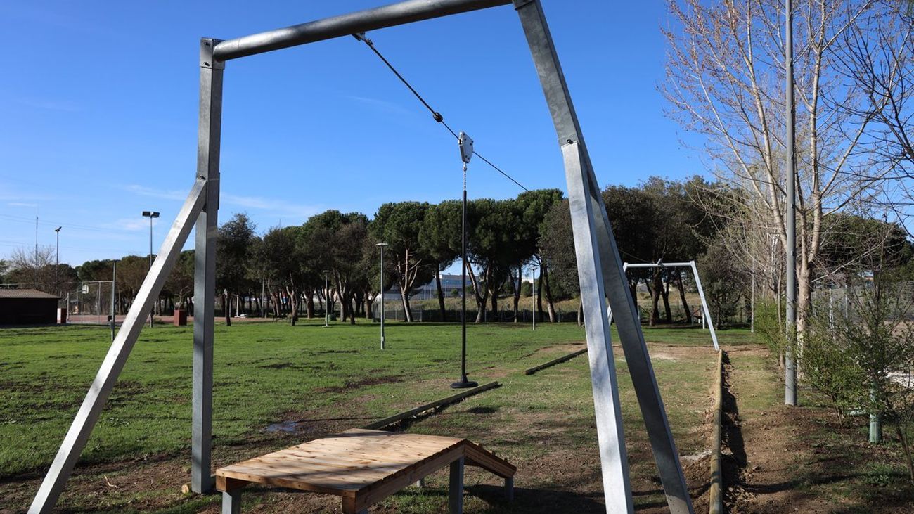 La Pollina de Fuenlabrada a punto de abrir una nueva zona multiaventura