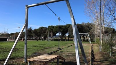 La Pollina de Fuenlabrada a punto de abrir una nueva zona multiaventura