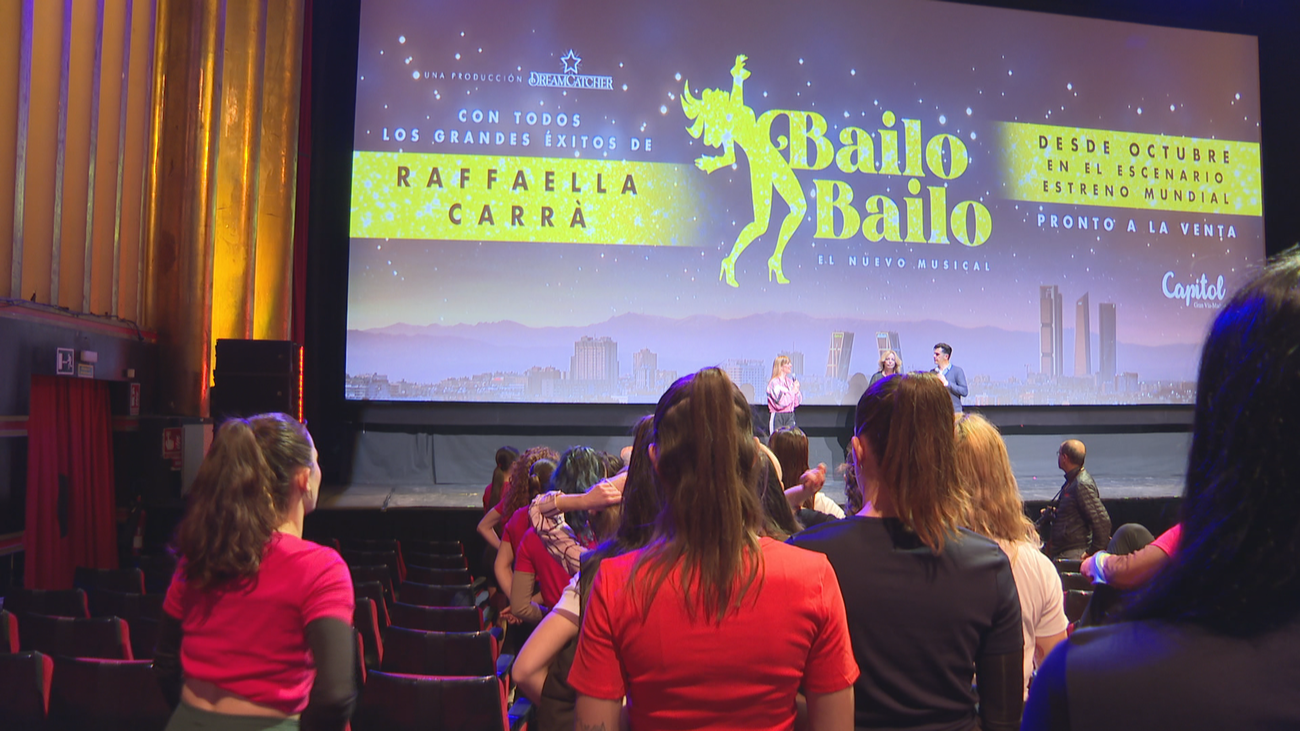 La clave para participar en el musical de Raffaella Carrà: "Lo primero es el baile"