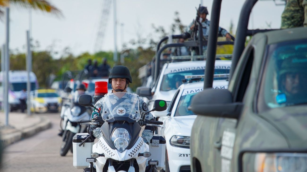 Policía en Quintana Roo, México