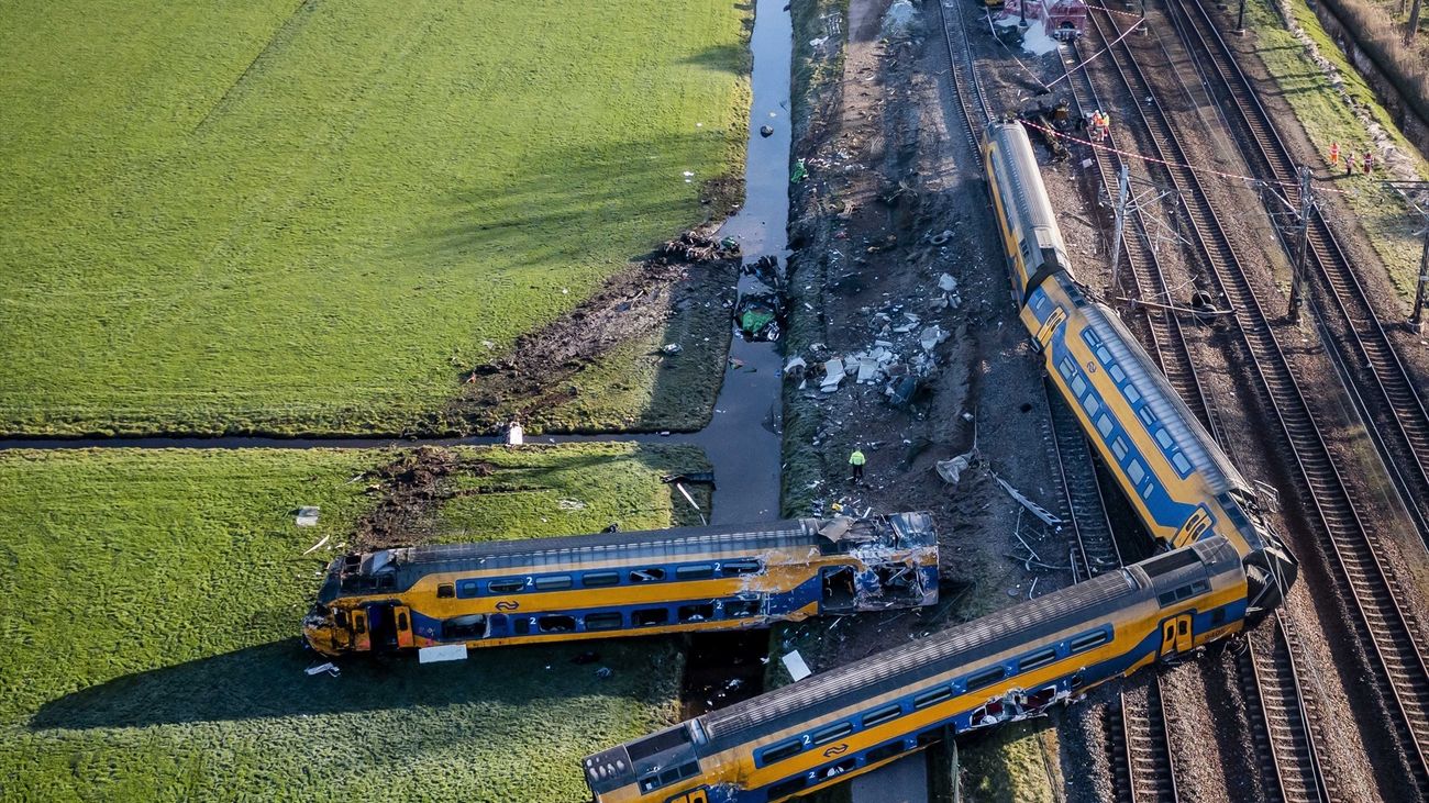 Accidente de tren en Países Bajos