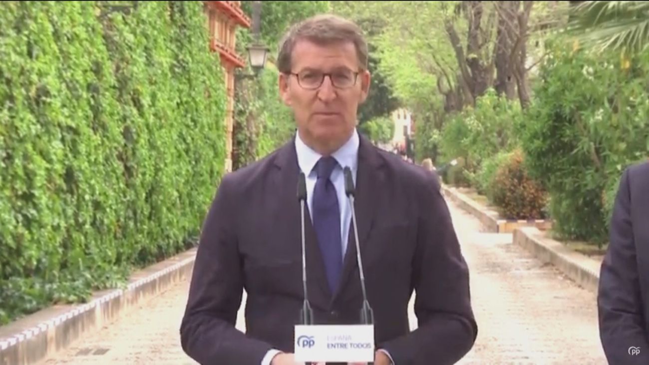 Núñez Feijóo dice que España "tiene sed de cambio"