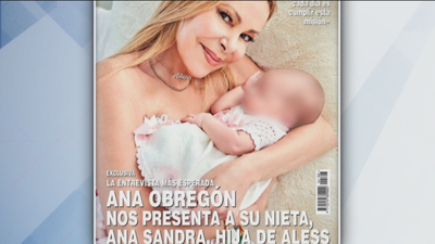 Ana Obregón desvela que la bebé es en realidad su nieta, hija de Álex Lequio
