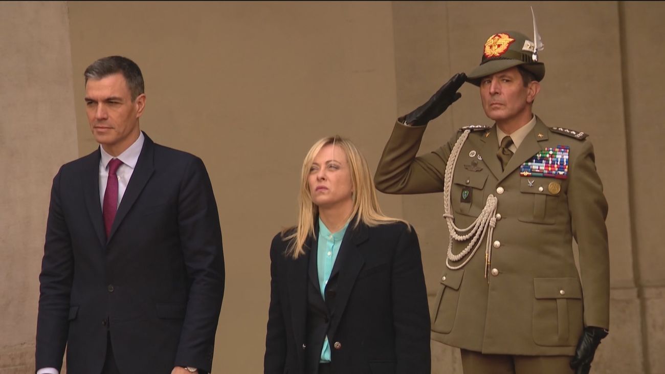 Sánchez dice ante Meloni que los objetivos de España e Italia están "alineados"