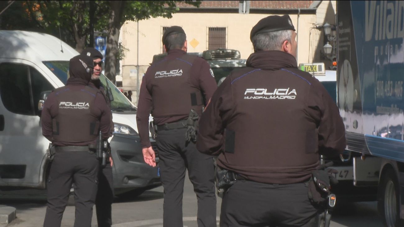 Agentes de la Policia Municipal de Madrid