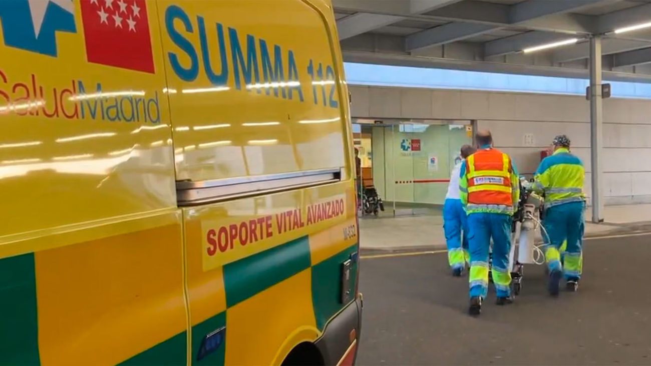 Un mujer muy grave tras ser atropellada por una moto en la M-505