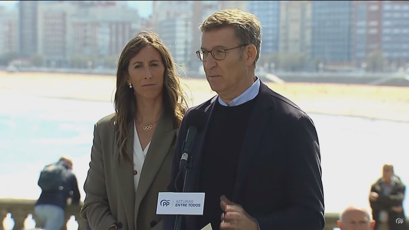 Feijóo acusa a Sánchez de hacer demagogia y política partidaria con los incendios forestales