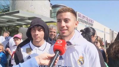 La afición del Real Madrid confía ciegamente en la remontada en la Copa