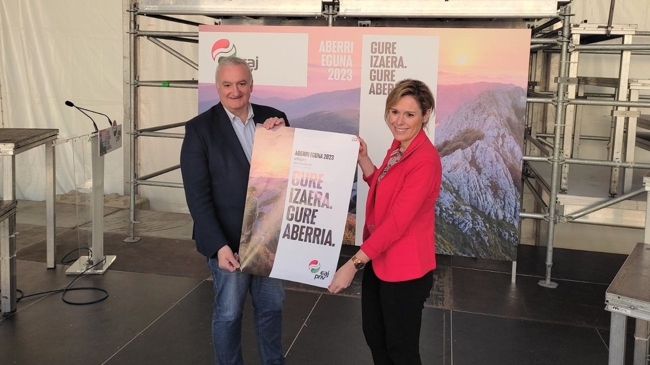El PNV presenta el Aberri Eguna en Bilbao