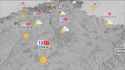 El tiempo en Madrid este domingo: máximas de 28 grados en la capital